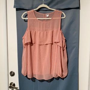 Old long sleeve blouse size large